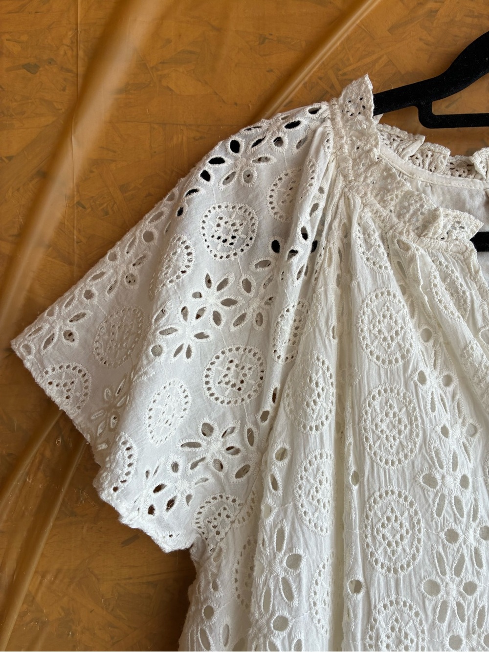NWOT Cleobella LYDIA MINI DRESS in IVORY Size X-Large - Picture 5 of 12